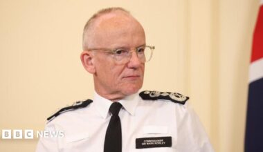 Met Police Commissioner Sir Mark Rowley