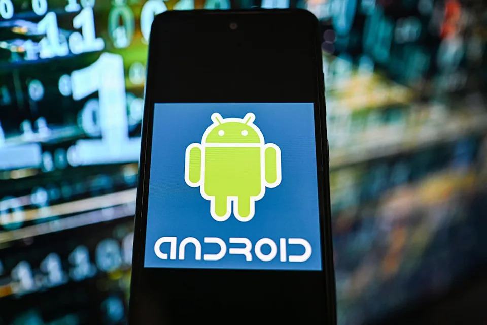 A stock photo of an Android logo displayed on a smartphoneCredit: Omar Marques/SOPA Images/LightRocket via Getty