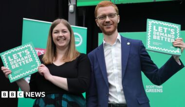 Scottish Parliament election 2026: Greens pledge free bus travel for everyone in manifesto as parties hit campaign trail