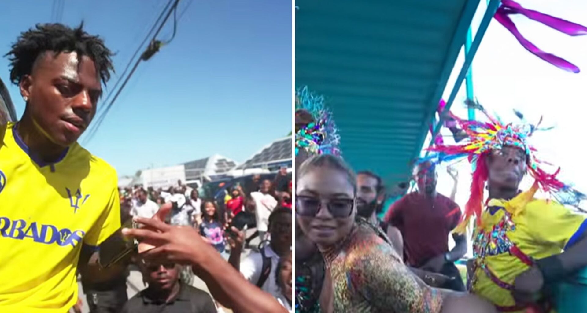 IShowSpeed's Caribbean Tour Turns Into One Big Party, See Pics