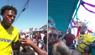 IShowSpeed's Caribbean Tour Turns Into One Big Party, See Pics