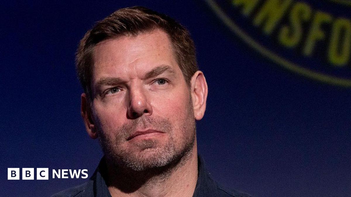 Representative Eric Swalwell (D-CA) visits "The Story With Martha MacCallum" at Fox News Channel Studios on July 22, 2024 in New York City.