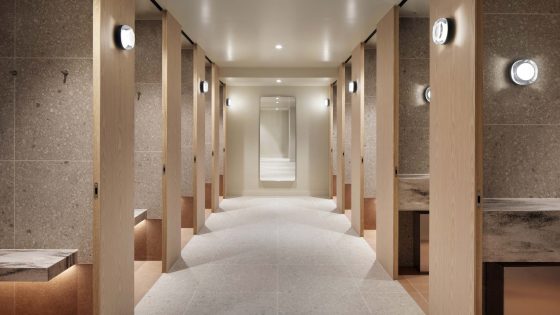 dMFK designs ‘calm and intuitive’ end-of-journey facilities at Cheesegrater