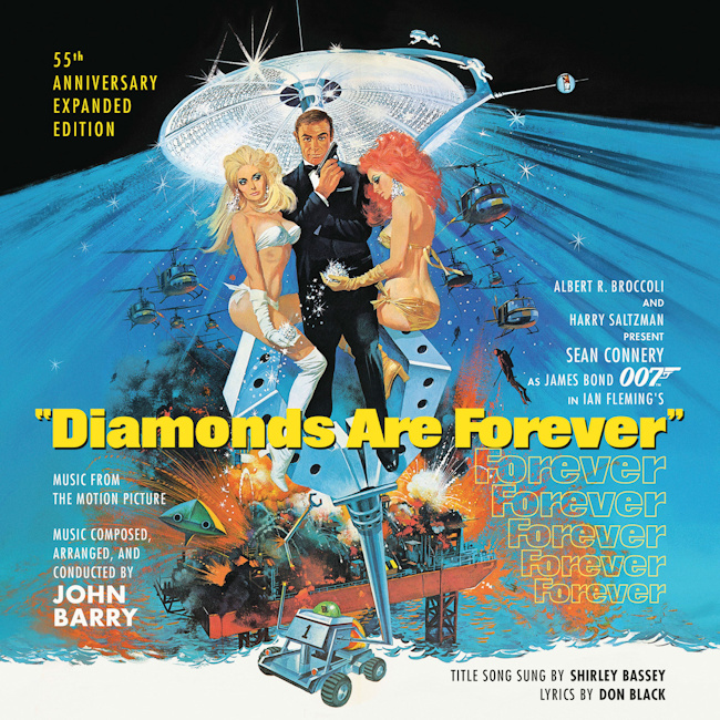 Remastered Soundtrack - An expanded remaster of the Diamonds Are Forever soundtrack is coming soon - James Bond 007 :: MI6