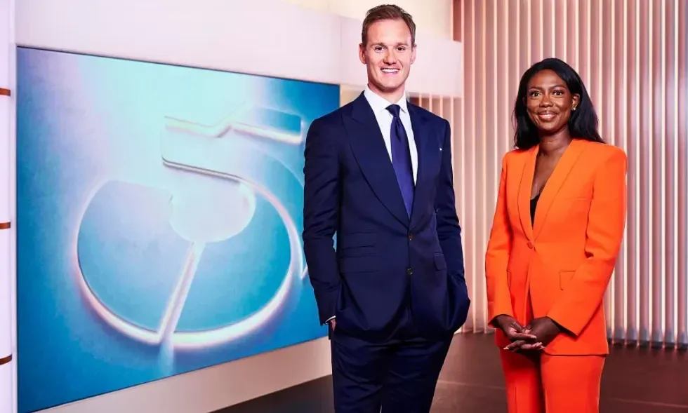 Dan Walker and Claudia-Liza Vanderpuije