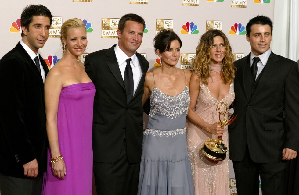 David Schwimmer, Lisa Kudrow, Matthew Perry, Courteney Cox Arquette, Jennifer Aniston and Matt LeBlanc