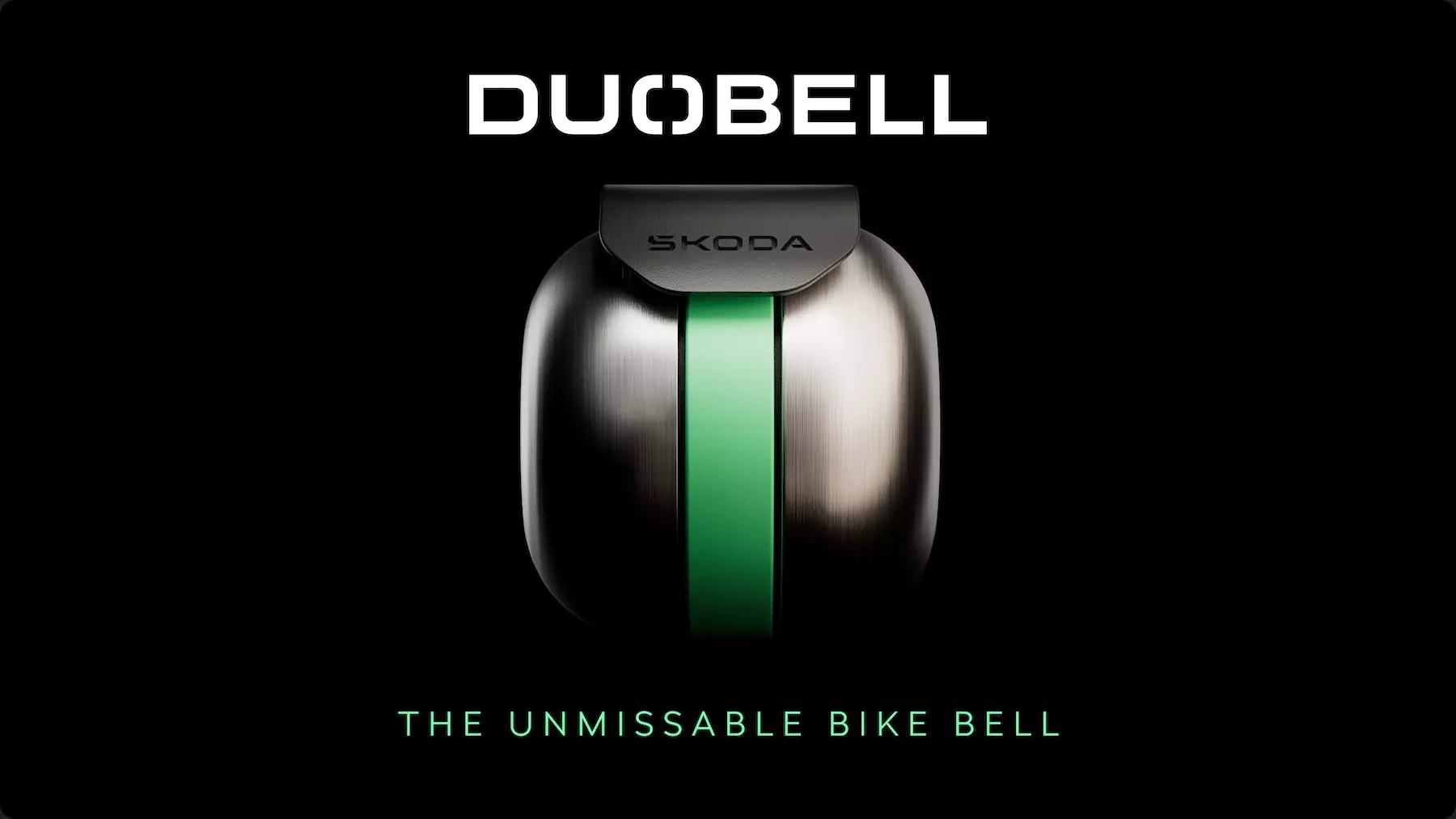 DuoBell - The world’s first bike bell designed to penetrate noise-cancelling headphones - Škoda We Love Cycling