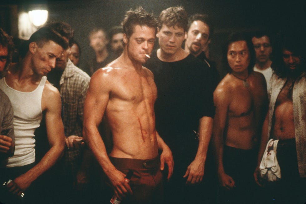 Brad Pitt, Fight Club brad pitt, fight club