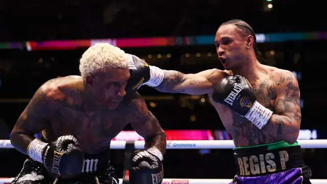 Regis Prograis punches Conor Benn