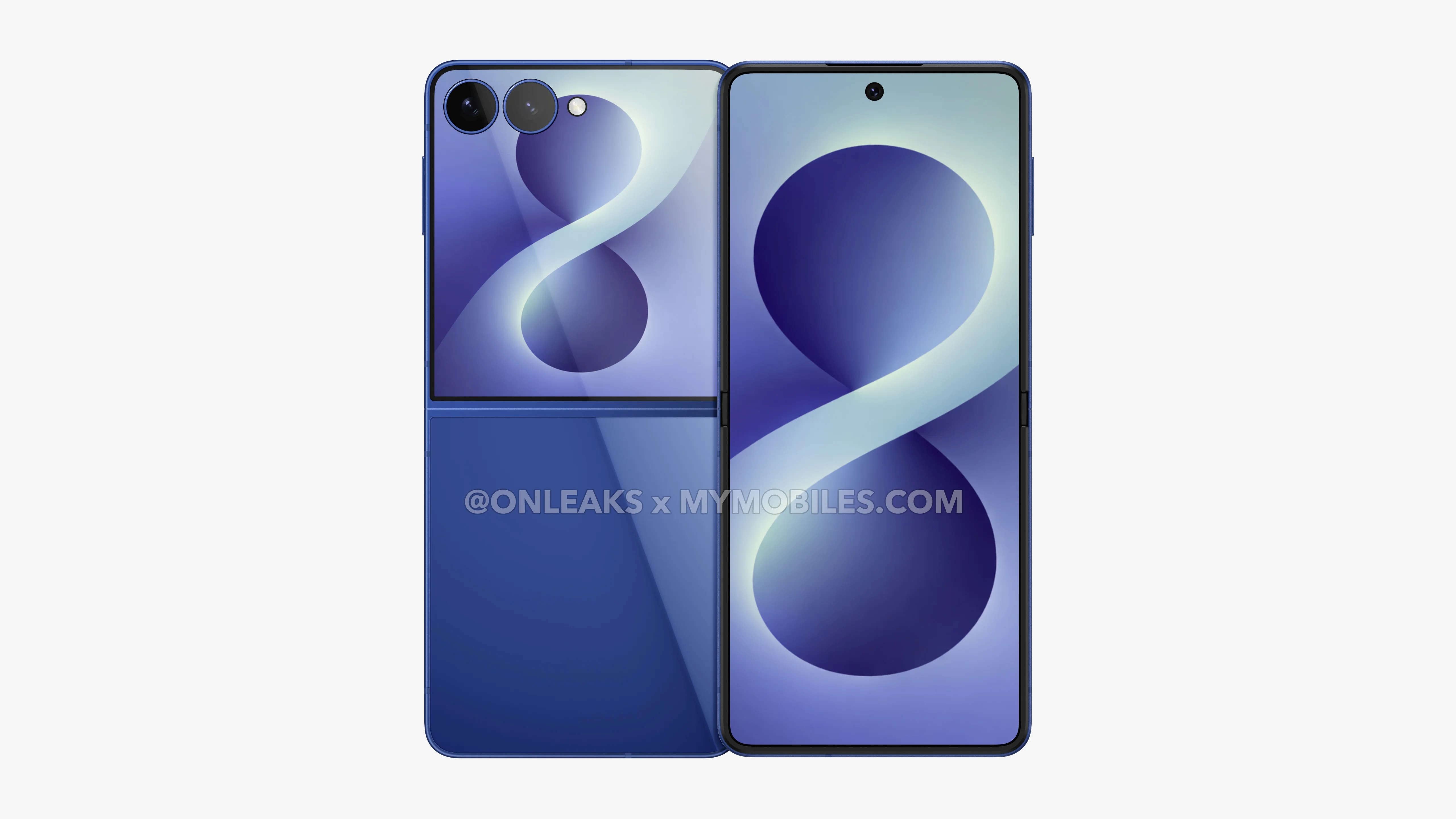 Leaked render of the Galaxy Z Flip 8