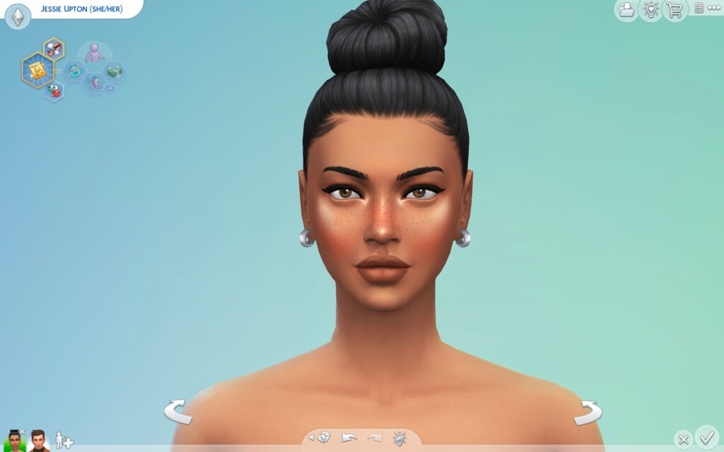 The Sims 4 Modern Basics Maker Pack Review + Free CC Alternatives 20 earrings 1