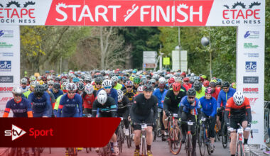 Road closures in force as 6,500 cyclists ride around Loch Ness