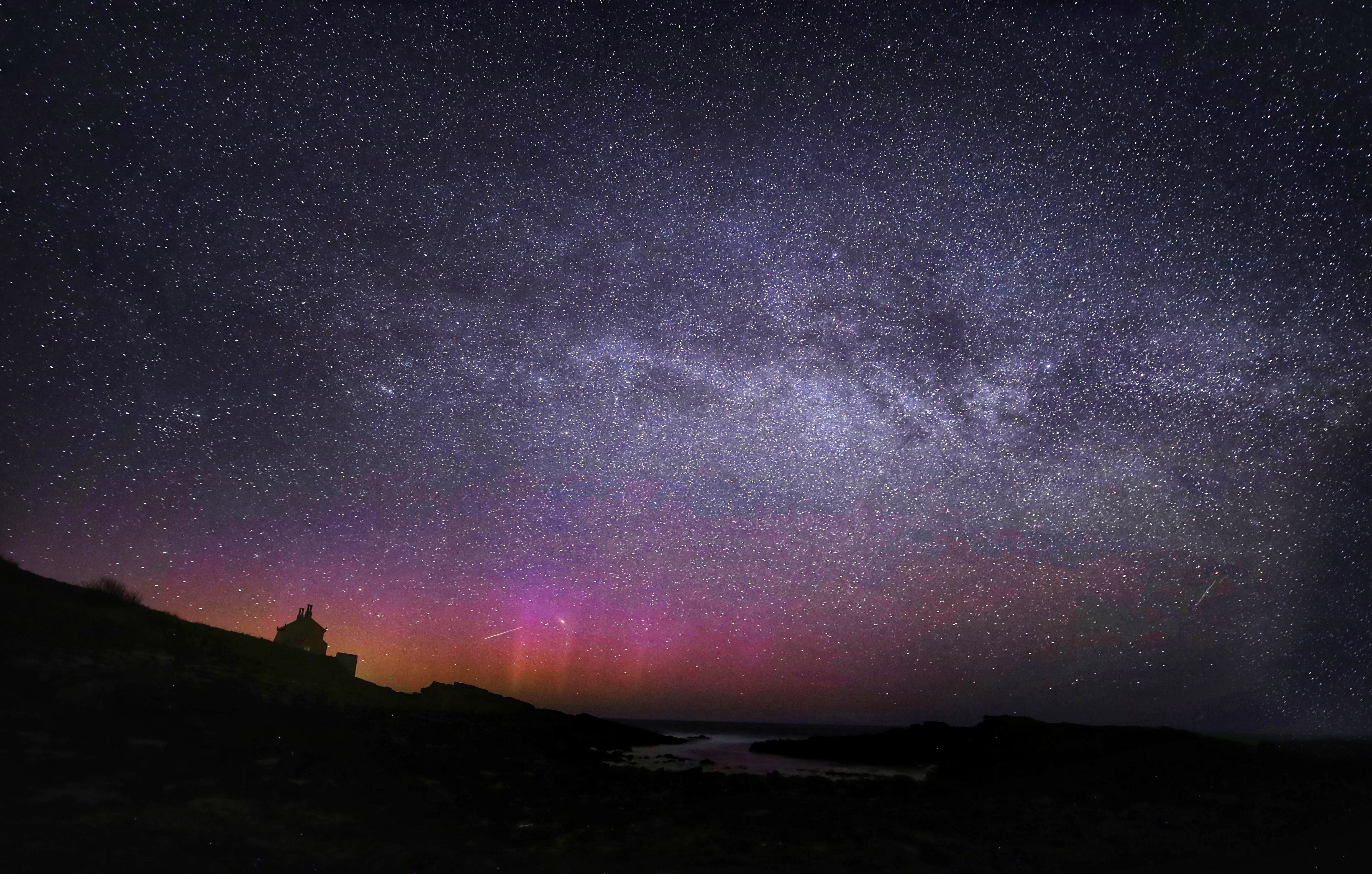 The Lyrid meteor shower peaks on Tuesday night into Wednesday morning