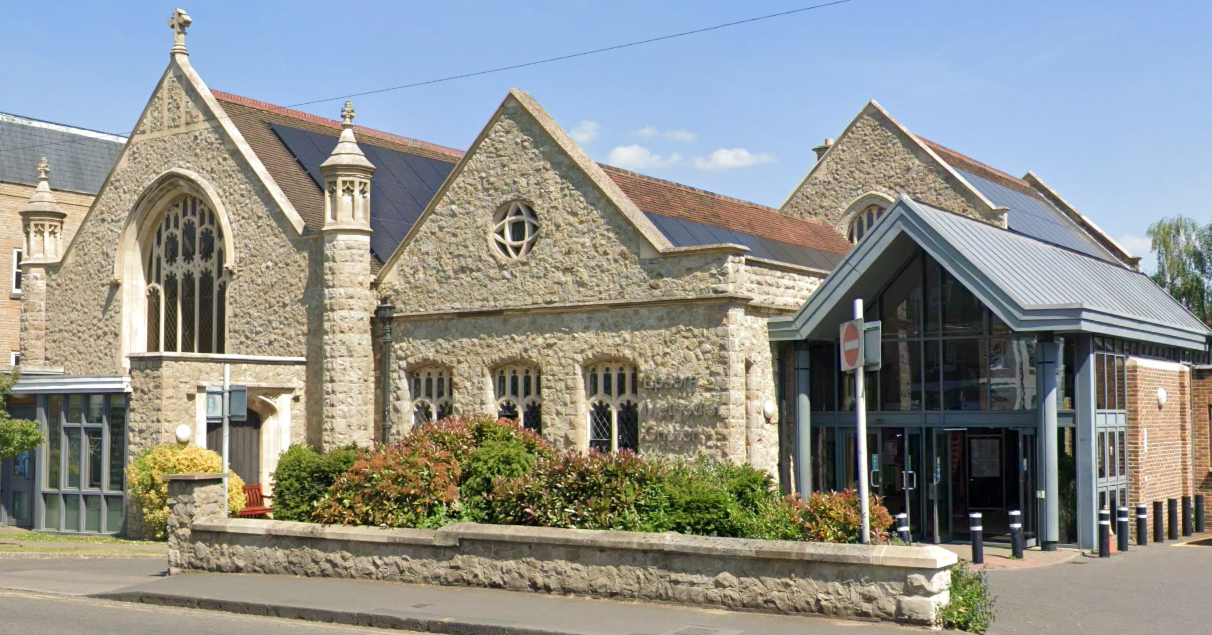 Epsom Methodist Church on Ashley Road near where the alleged rape took place