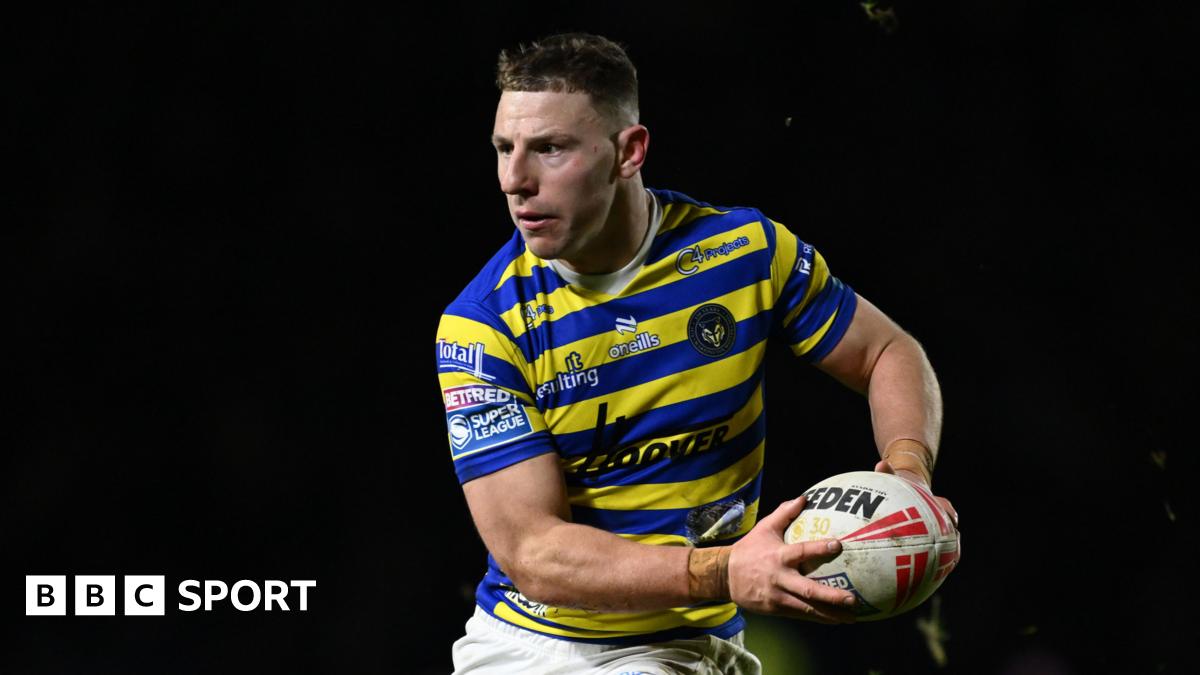 George Williams in action for Warrington