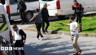 One gunman killed, two others 'neutralised' in shooting at Israeli consulate in Istanbul, governor says