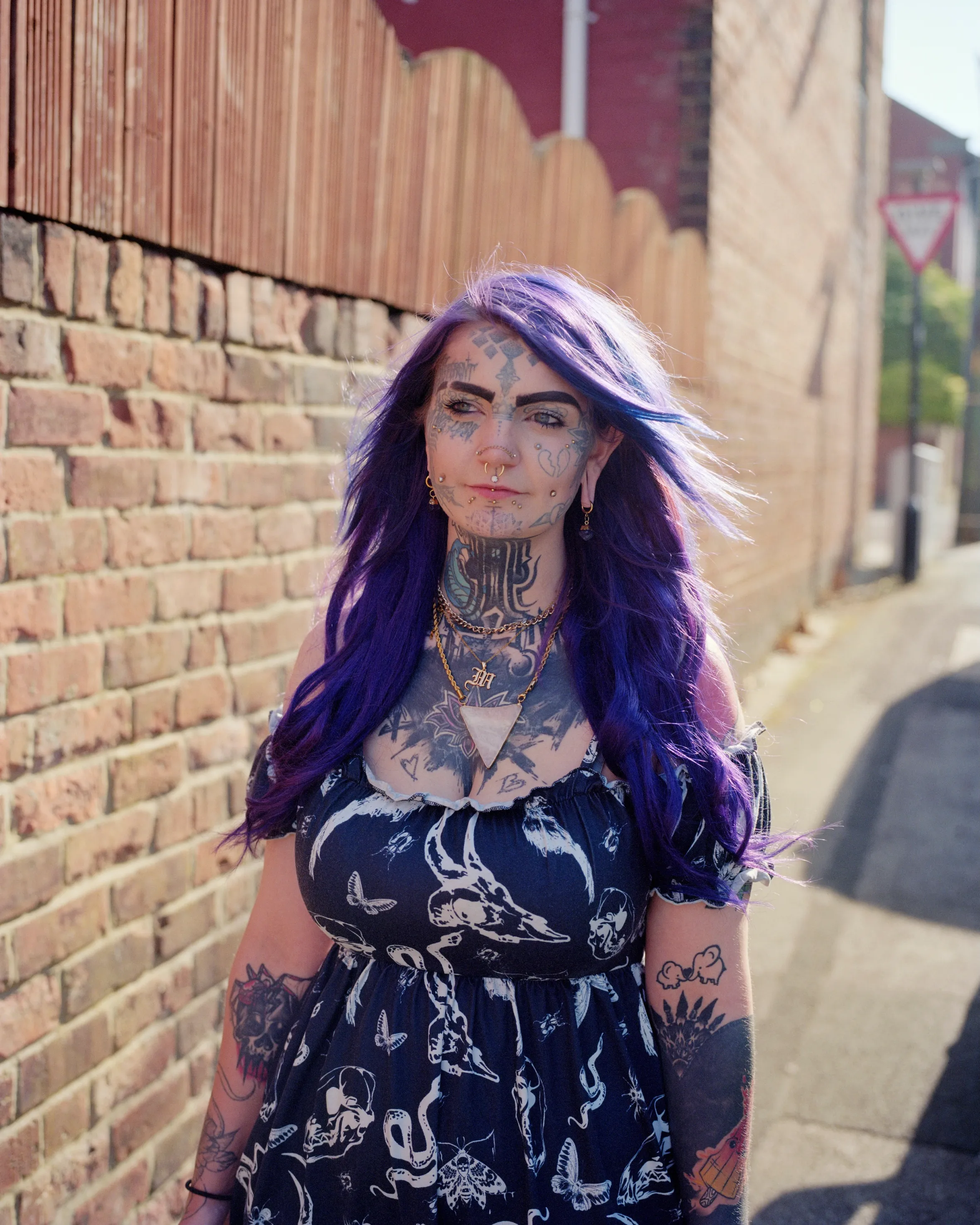 Amy, inked, Horden, UK // Ed Alcock / MYOP