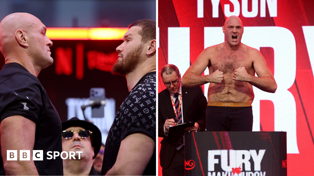 Fury vs Makhmudov weigh-in RECAP: Results, Conor Benn, updates, stream and face-off from the scales