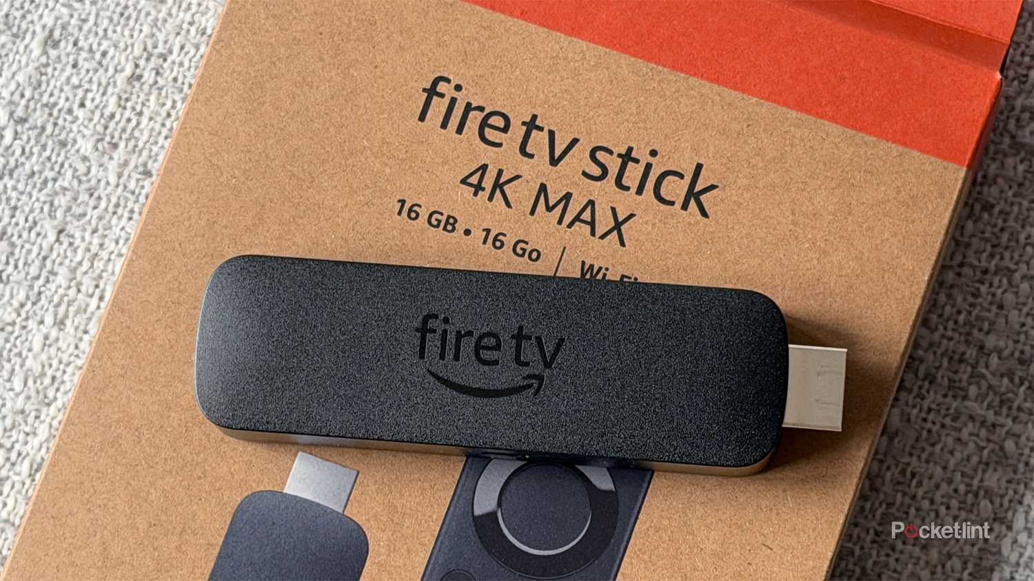 Fire TV Stick 4K Max box.