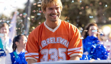 First Photos: David Corenswet Is "Mr. Irrelevant"