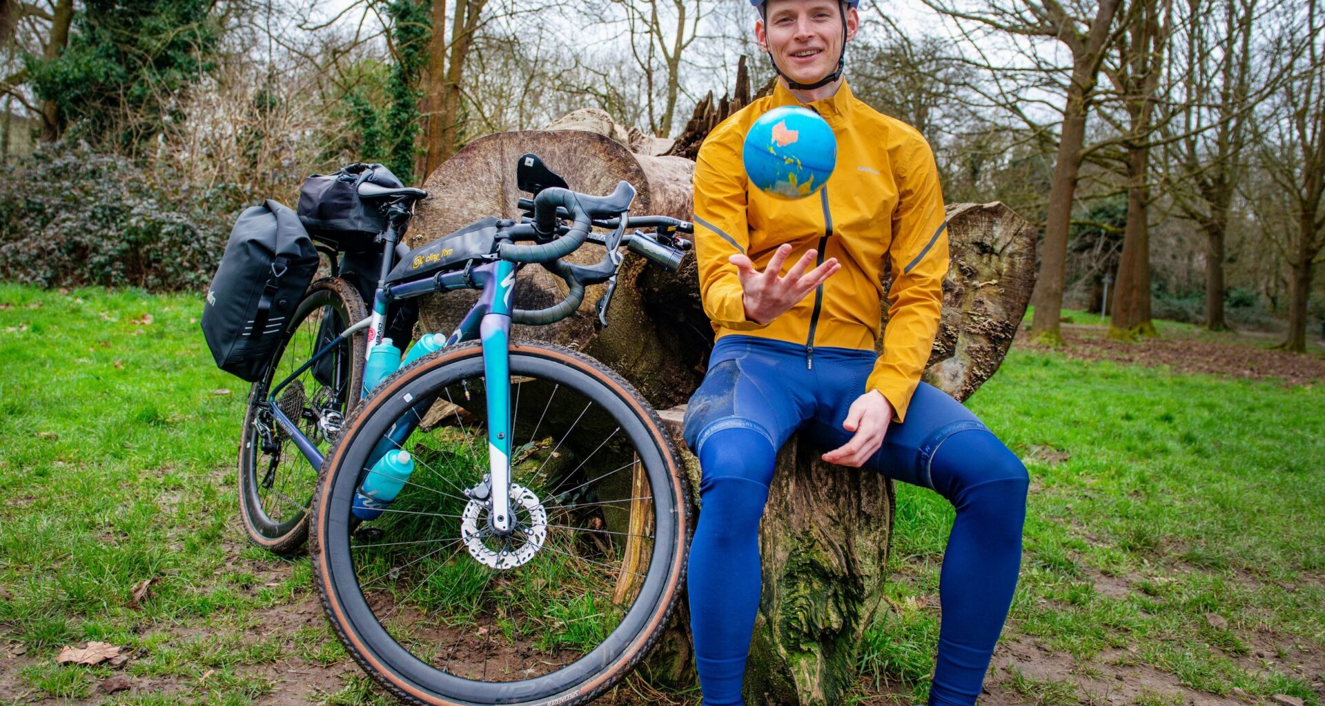 'I passed out in a ditch' – a mystery heart condition at 27 hasn't stopped this rider from cycling around the world