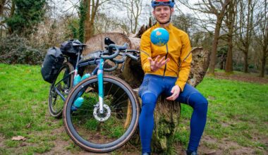 'I passed out in a ditch' – a mystery heart condition at 27 hasn't stopped this rider from cycling around the world
