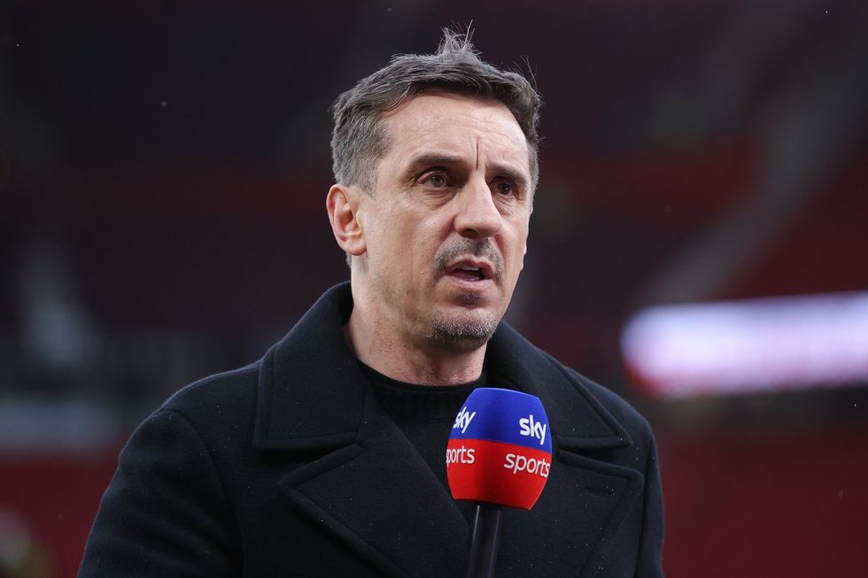 Gary Neville was blasted over his 'bias' coverage during City vs Arsenal