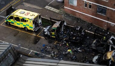 2 men and teen held in U.K. custody over Jewish charity ambulance attack