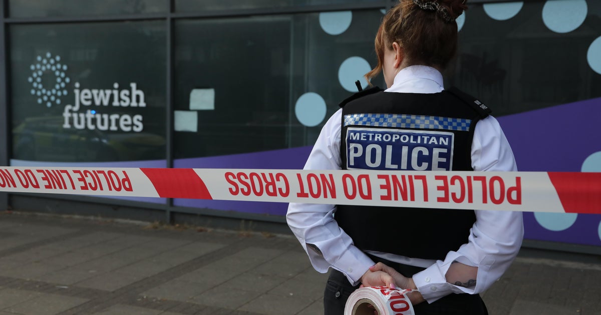 U.K. police investigate arson attack on building formerly housing Jewish charity