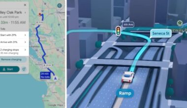 Google Maps Launches AI-Powered EV Routing Support and New Visuals
