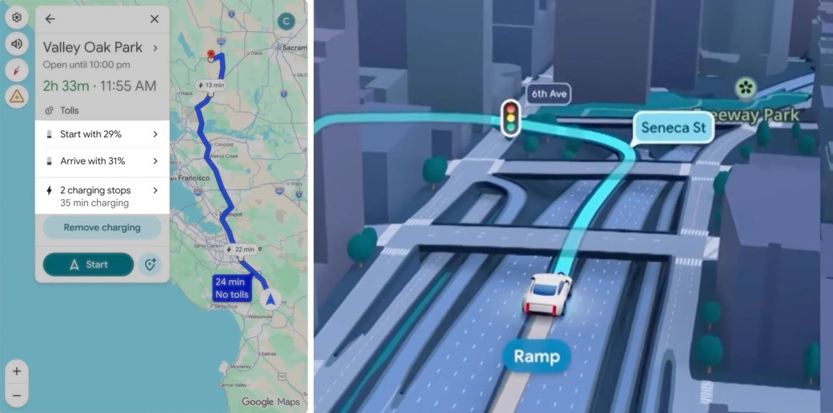 Google Maps Launches AI-Powered EV Routing Support and New Visuals