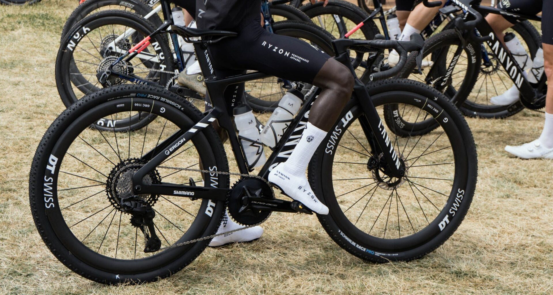 Mystery Canyon gravel bike spotted at The Traka - Is the Grail about to join the big tyre club?