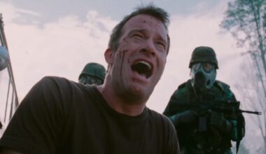 Thomas Jane as David Drayton screaming at the end of The Mist