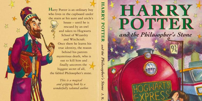 Harry Potter and the Philosopher's Stone Book Cover-1