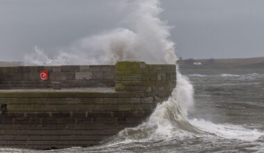 Storm Dave will ease through Easter Sunday, forecasters say
