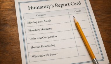 Humanity's Report Card: How Bad Is It, Really?