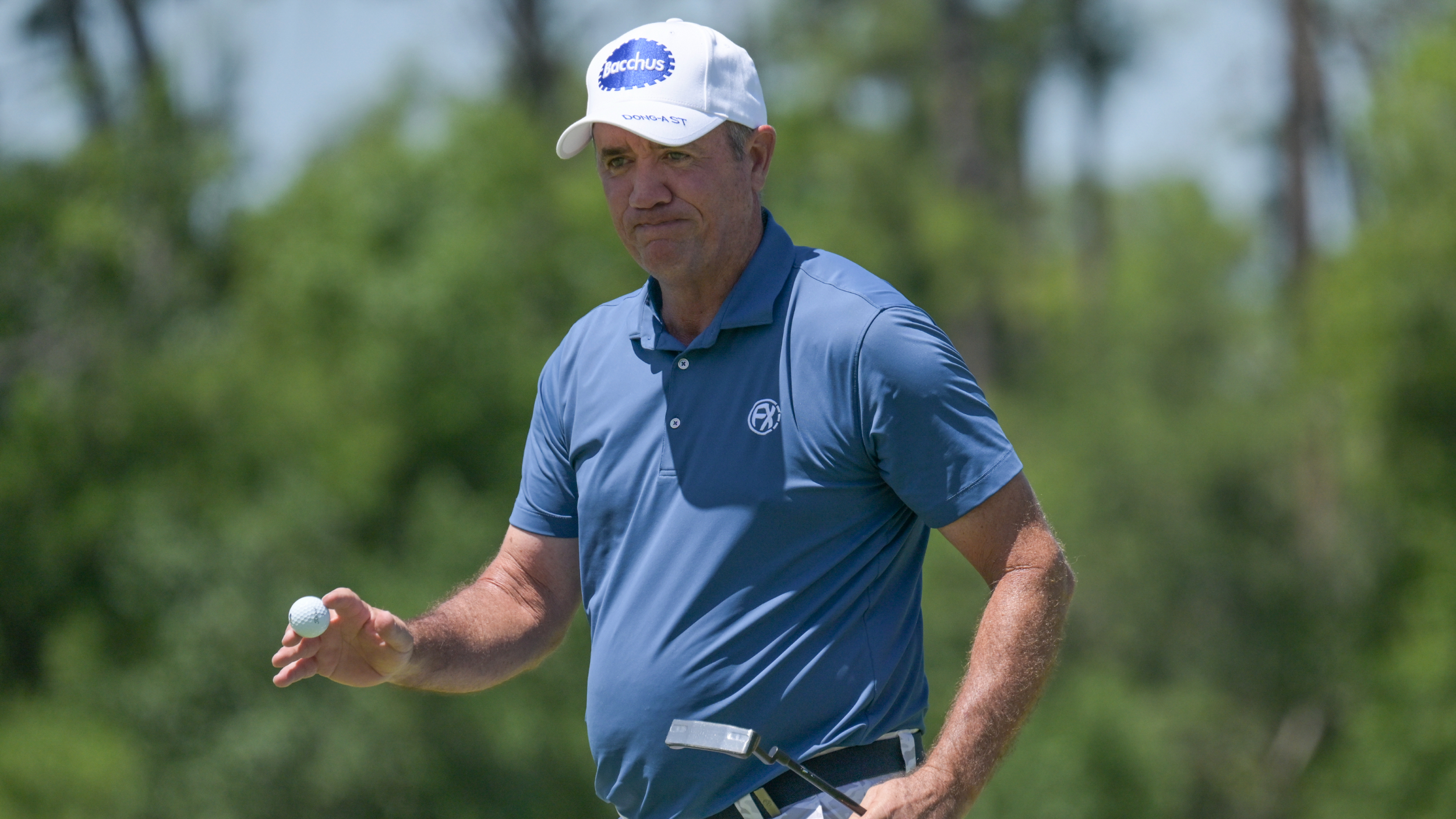 Scott Hend at the Senior PGA Championship