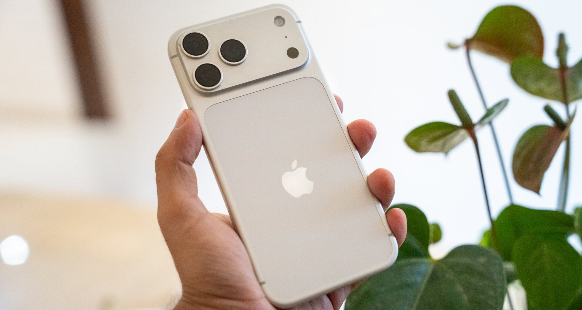 iPhone 17 Pro in hand