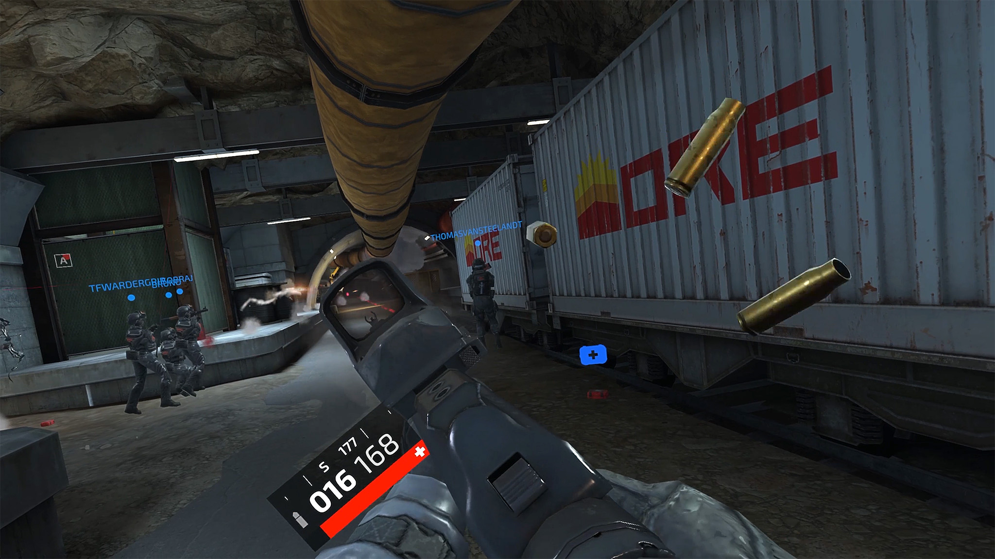 An official screenshot of Forefront on the Meta Quest 3