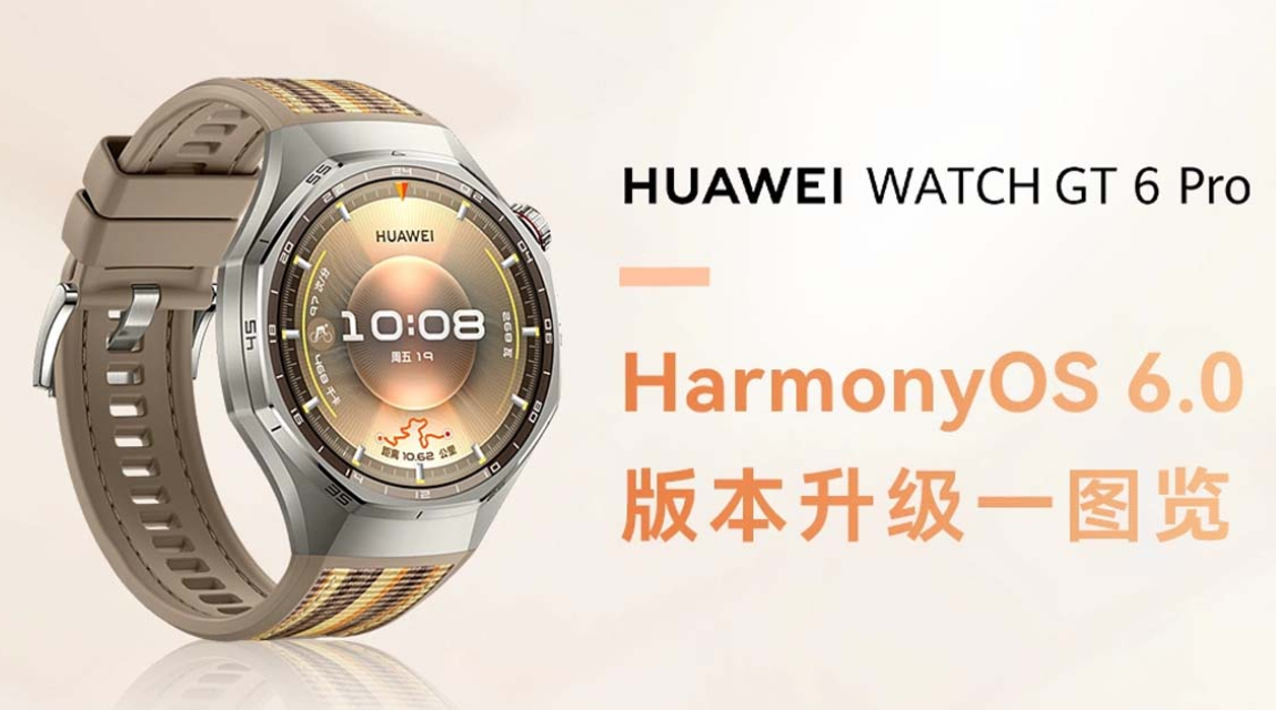 Huawei Watch GT 6 Pro Gets HarmonyOS 6.0 Update with Nap Tracking, New Watch Faces and More
