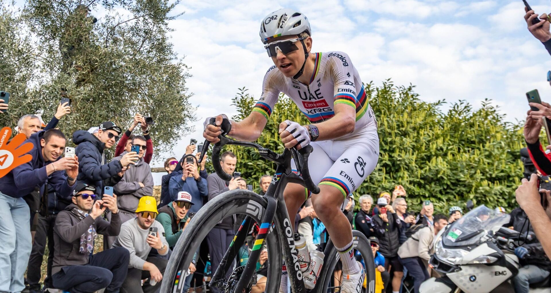Tadej Pogacar wary of Remco Evenepoel threat at Tour of Flanders - 'Might become impossible to catch him'