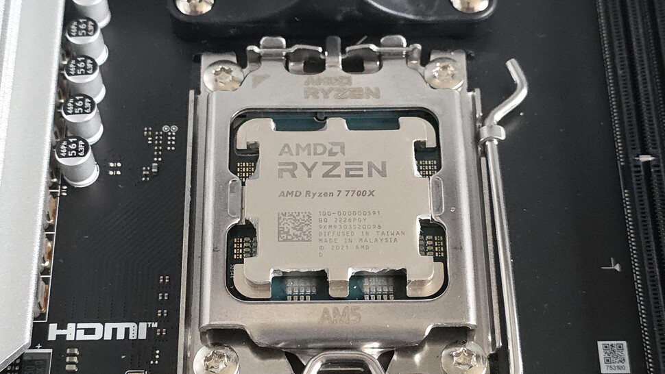 Installing the CPU is the only tricky part, so you could do it before installing the motherboard in the case if that's easier. Just make sure the triangle markings on the CPU and the motherboard line up, place it in gently, then secure.