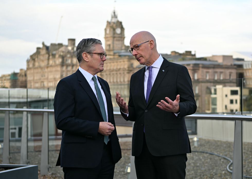 John Swinney and Keir Starmer