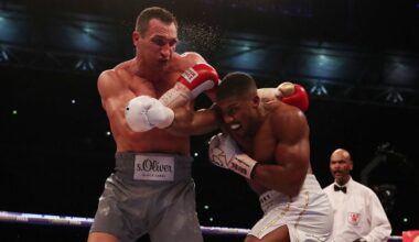 Anthony Joshua recovers to retire Wladimir Klitschko in modern classic