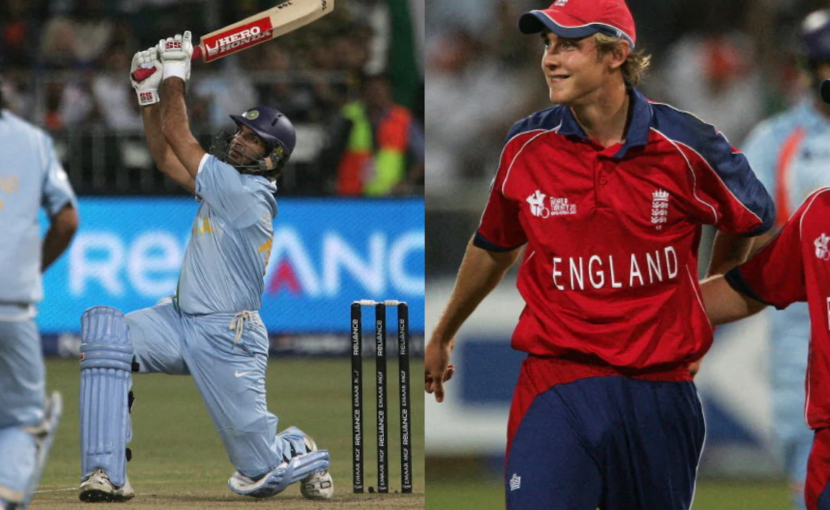 Yuvraj Singh Reacts To Stuart Broad Throwing His Signed Jersey In The Dustbin: "Acceptable"