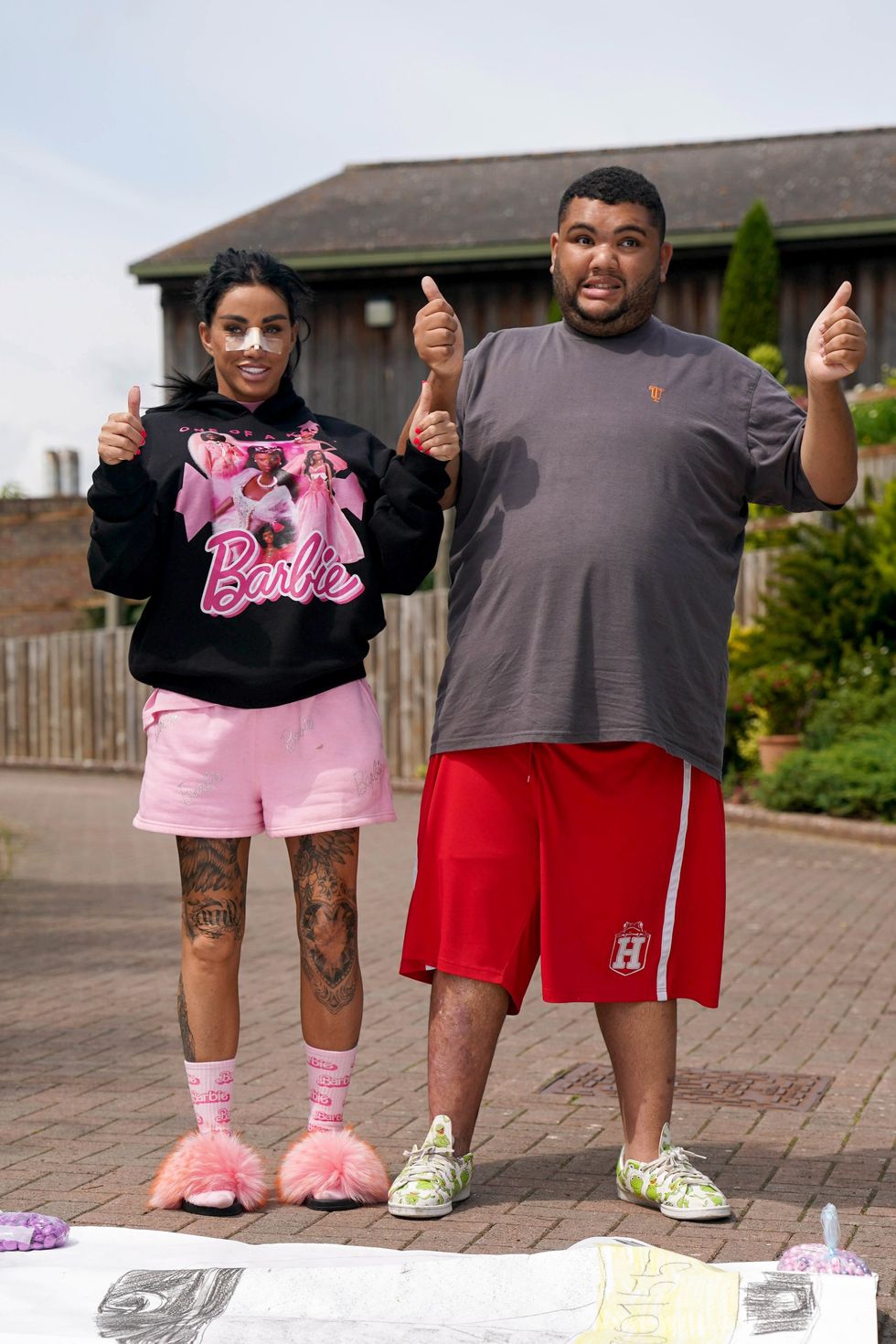 Katie Price and Harvey Price