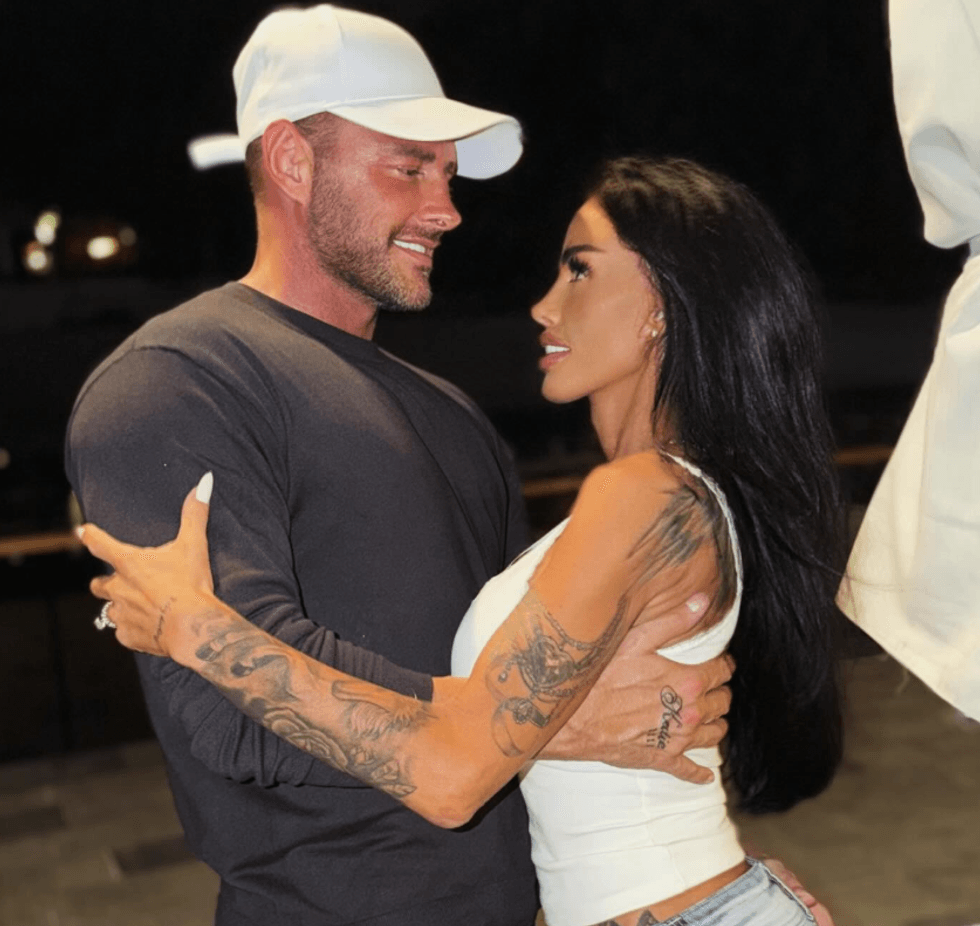 Katie Price and Lee Andrews