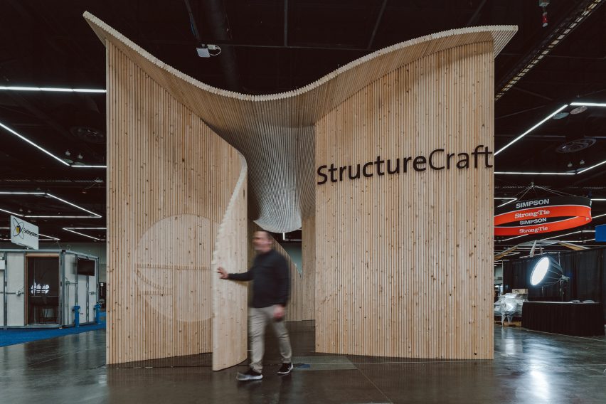 Lake Flato Mass Timber pavilion