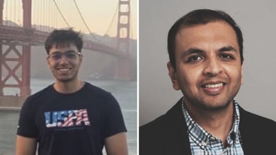 Lakshya Gupta (L) is the founder of US-based startup Lab0, while Srikrishnan Ganesan (R) is the CEO of Rocketlane.