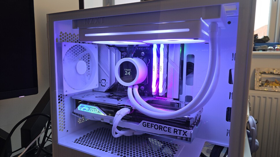 Lights, camera, we have a working computer.